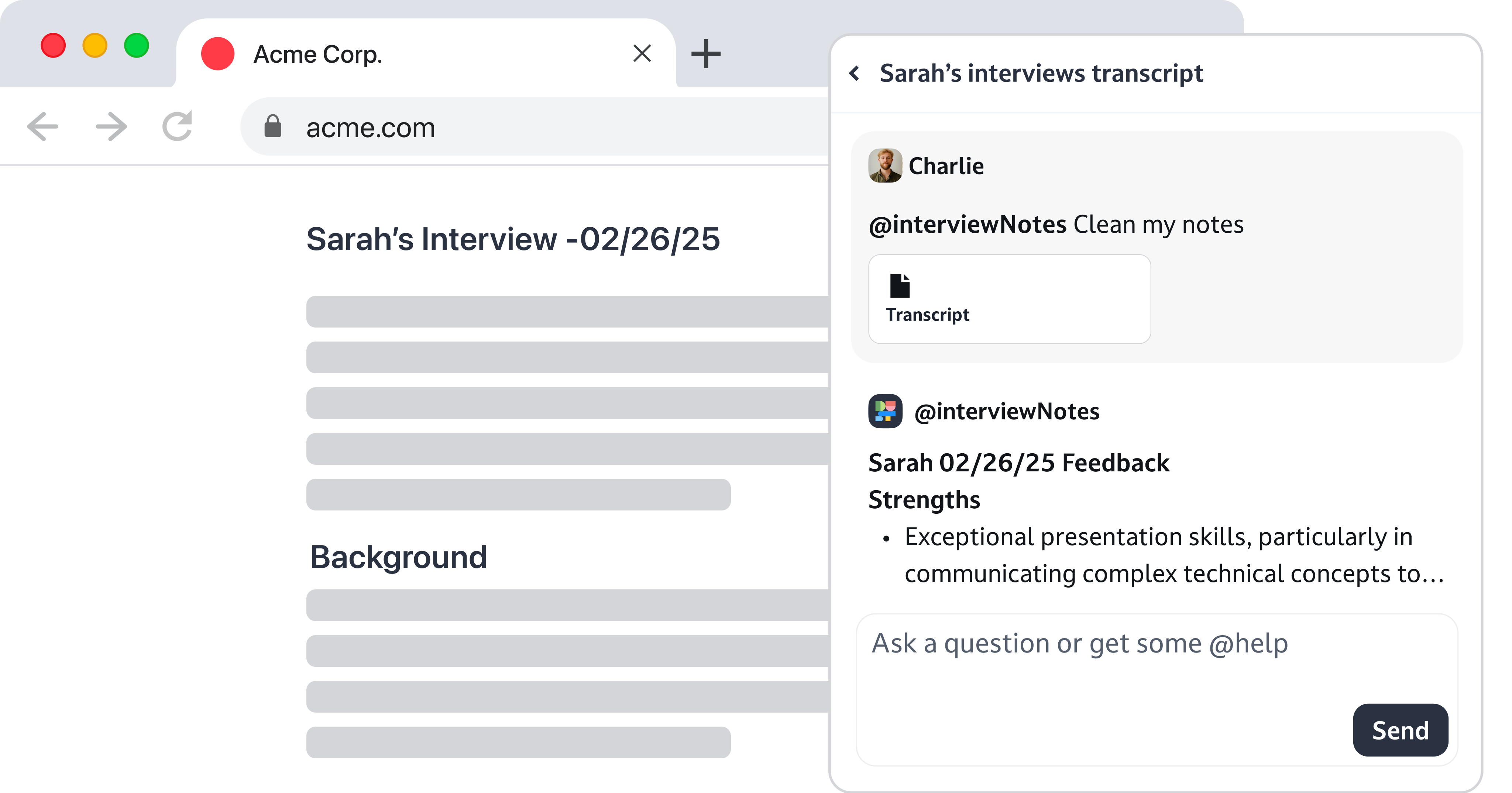 Recruiting assistant 1