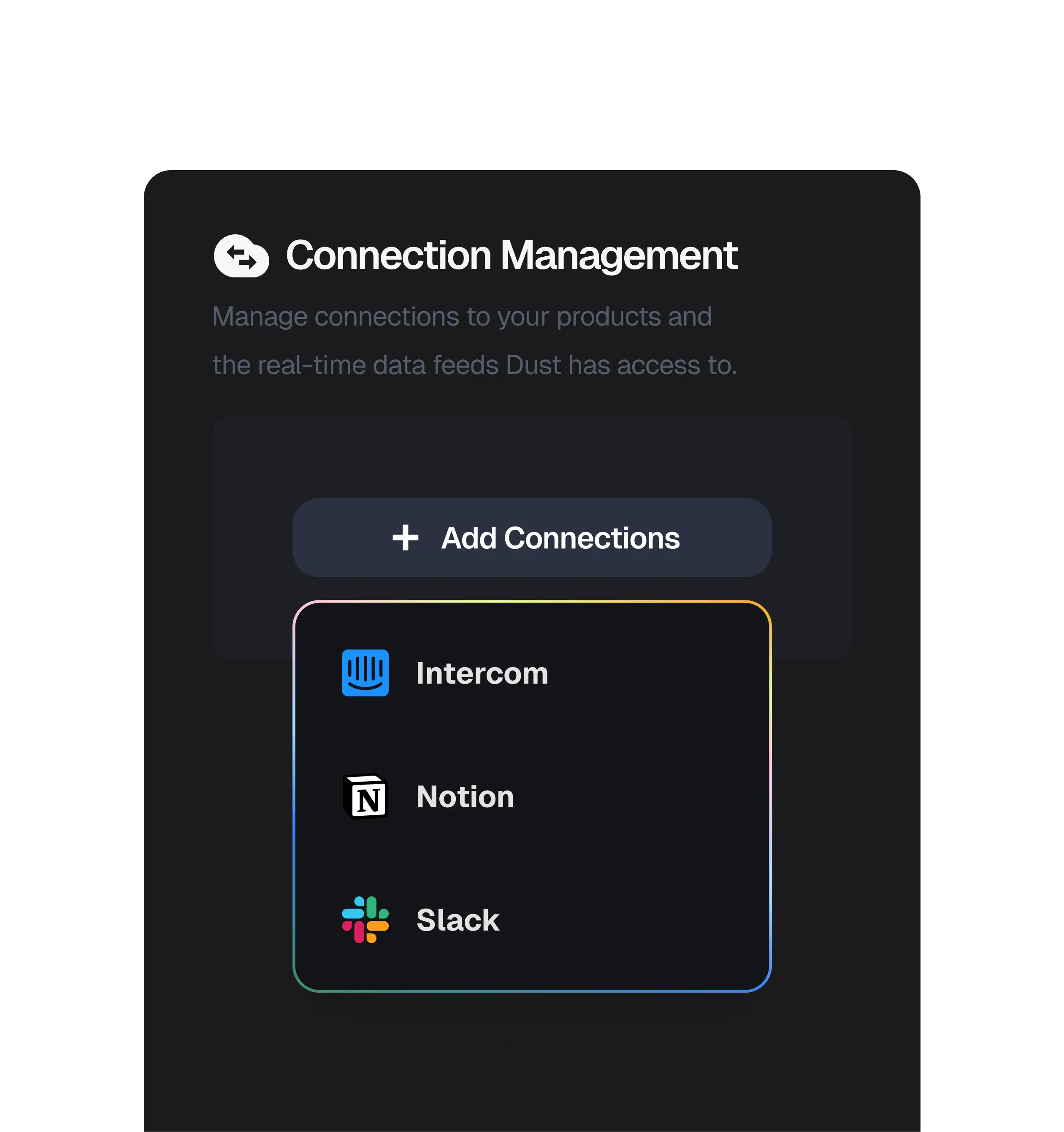 Customer experience Features