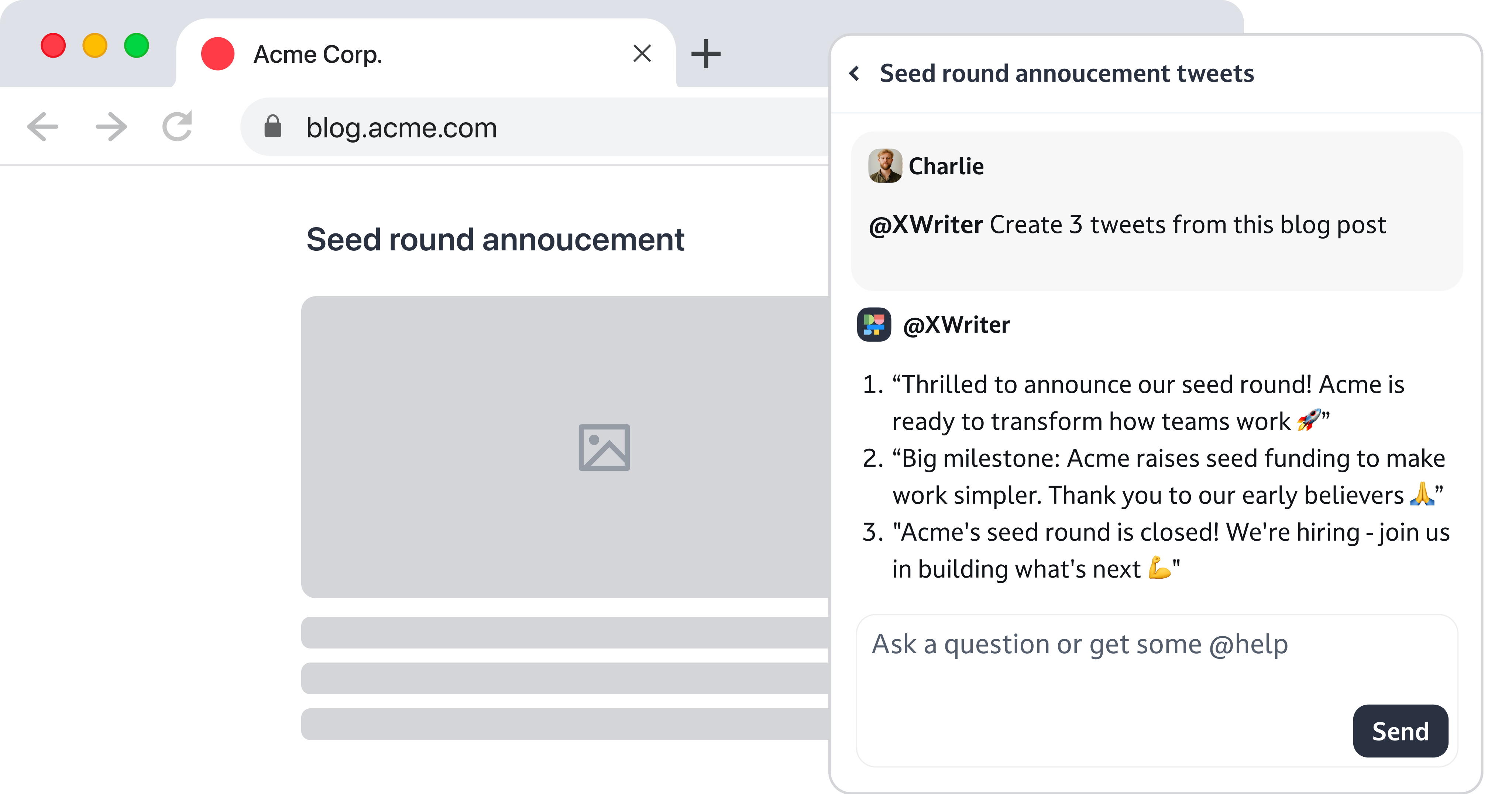Social media cross-posting 1
